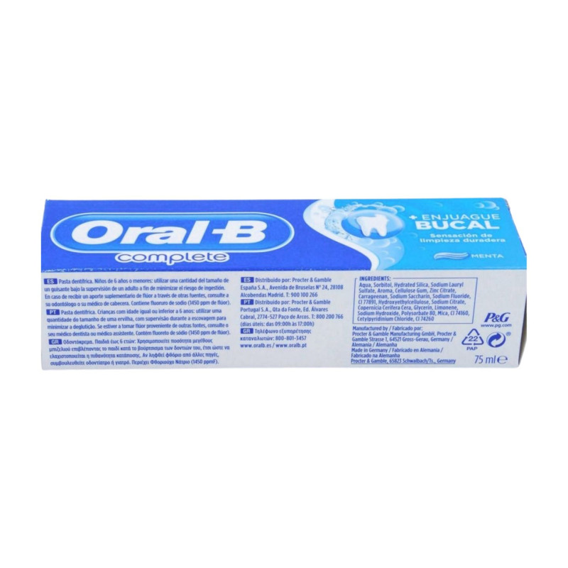 Oral-B Complete 75 Limpieza Refrescante