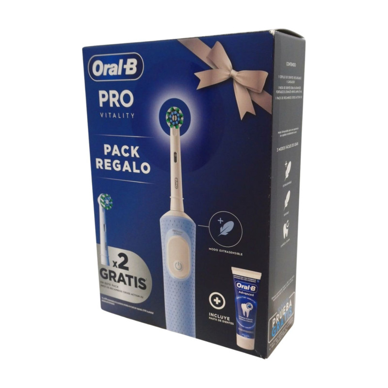 Oral-B Cepillo Electrico Vitality Pro Pack (3 Piezas)