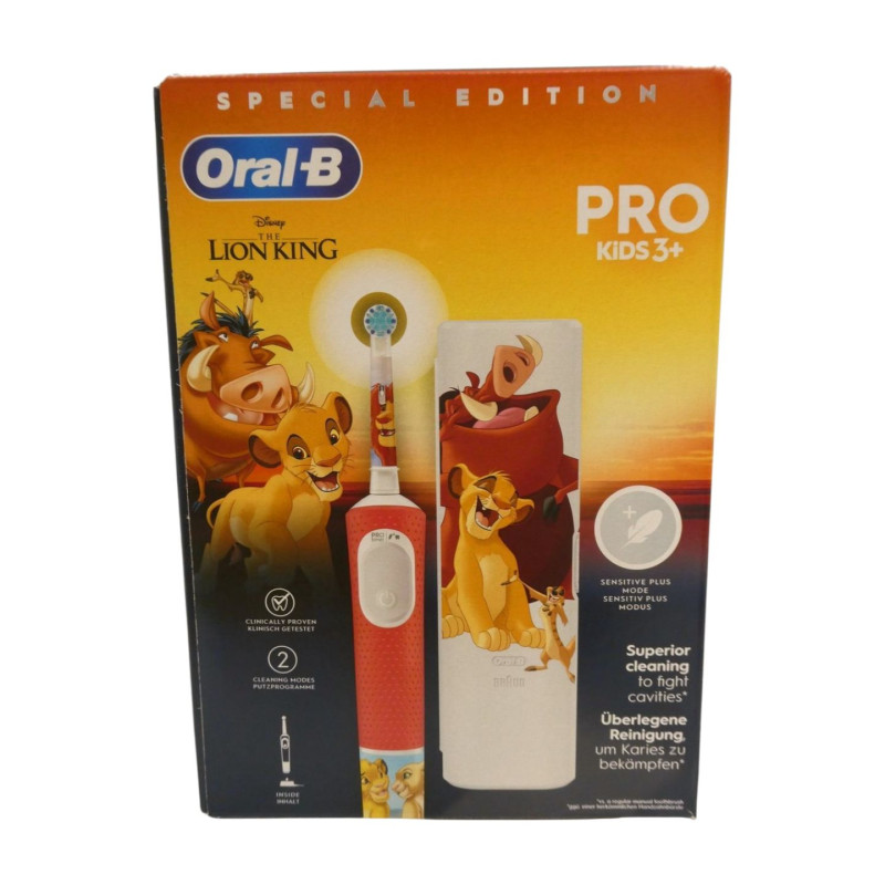 Oral-B Cepillo Electrico Vitality Pro Kids Rey Leon