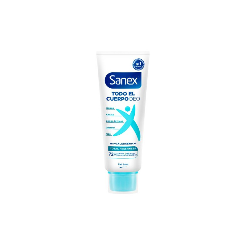 Sanex Desodorante Crema Corporal 75 ml Total Freshness