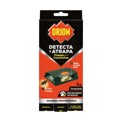 Orion Trampa Adhesiva Cucarachas (4 Uds.)