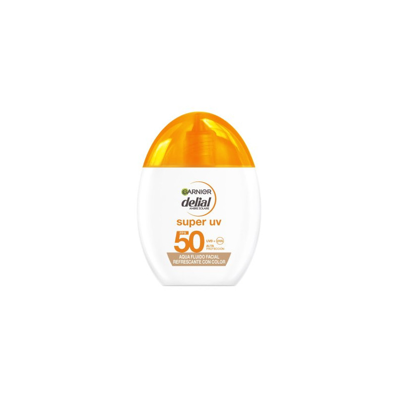 Delial Protector Solar Fluido Facial 40 ml Spf50 Color Refrescante