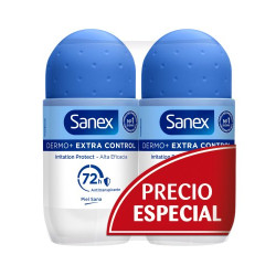 Sanex Desodorante Rollon Extracontrol 50 ml (2 Ud.)
