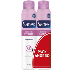 Sanex Desodorante Spray Invisible 200 ml (2 Ud.)