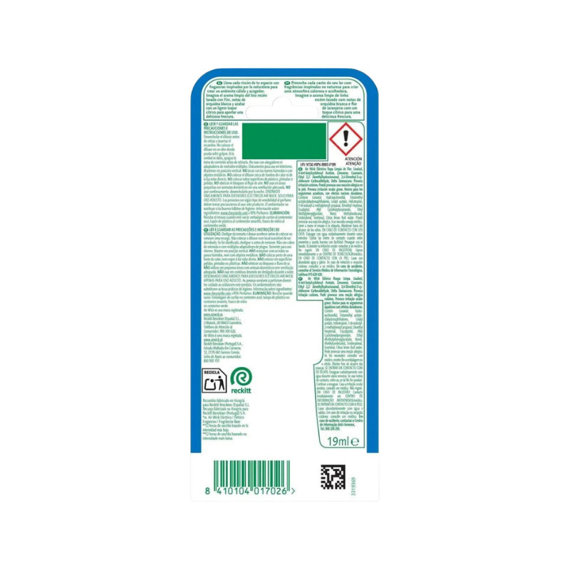 Air Wick Recambio Ambientador Essential Oils 1 Ud