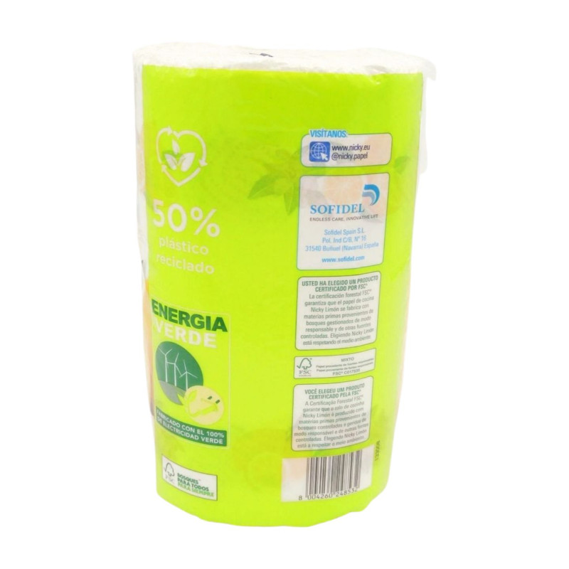 Nicky Papel De Cocina Multiusos Al Limón De Nicky