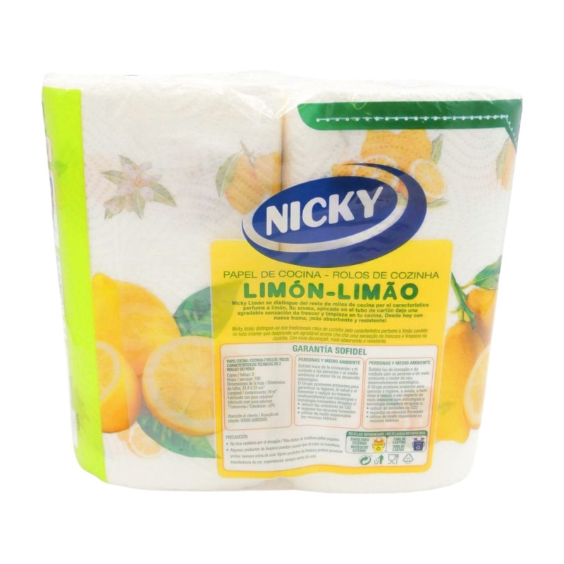 Nicky Papel De Cocina Multiusos Al Limón De Nicky