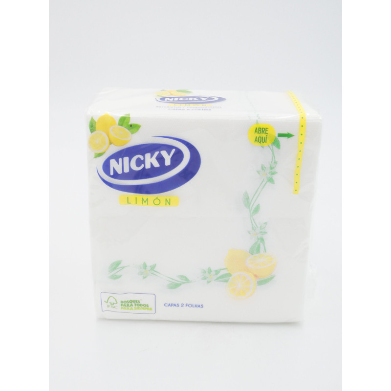 Nicky Servilletas Con Aroma A Limón De Nicky