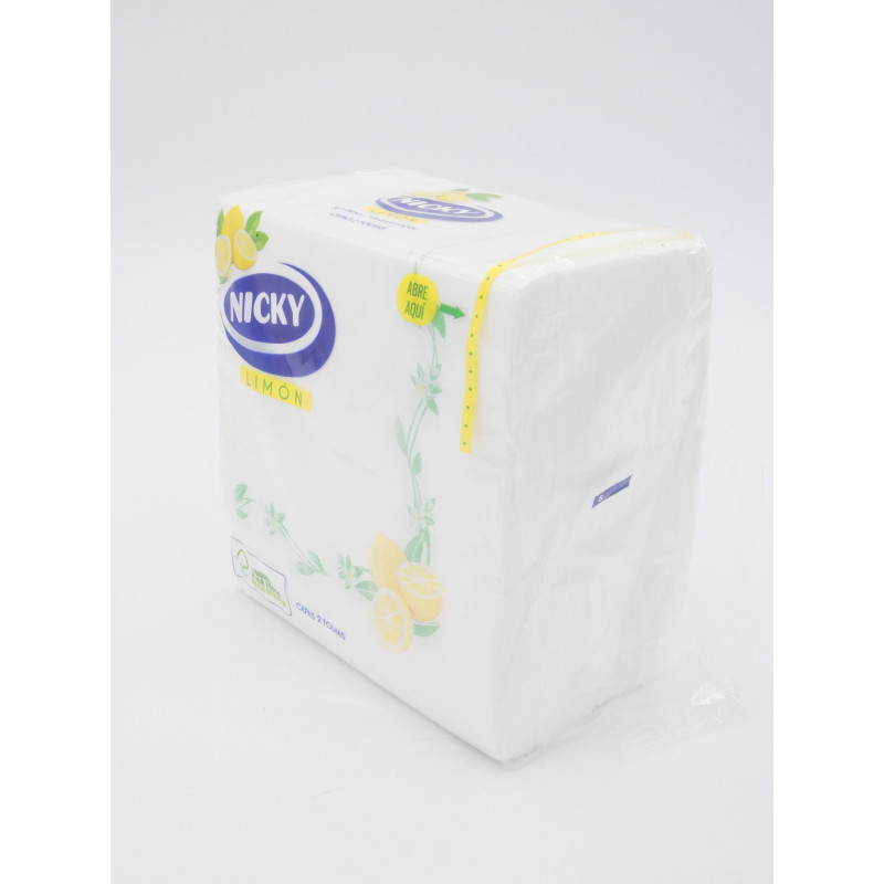 Nicky Servilletas Con Aroma A Limón De Nicky