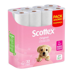 Scottex Papel Higiénico Blanco De Scottex