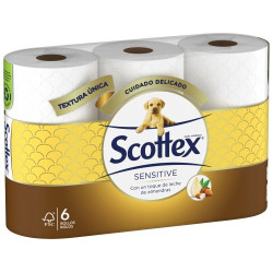 Scottex  Papel Higiénico Sensitive Perfume