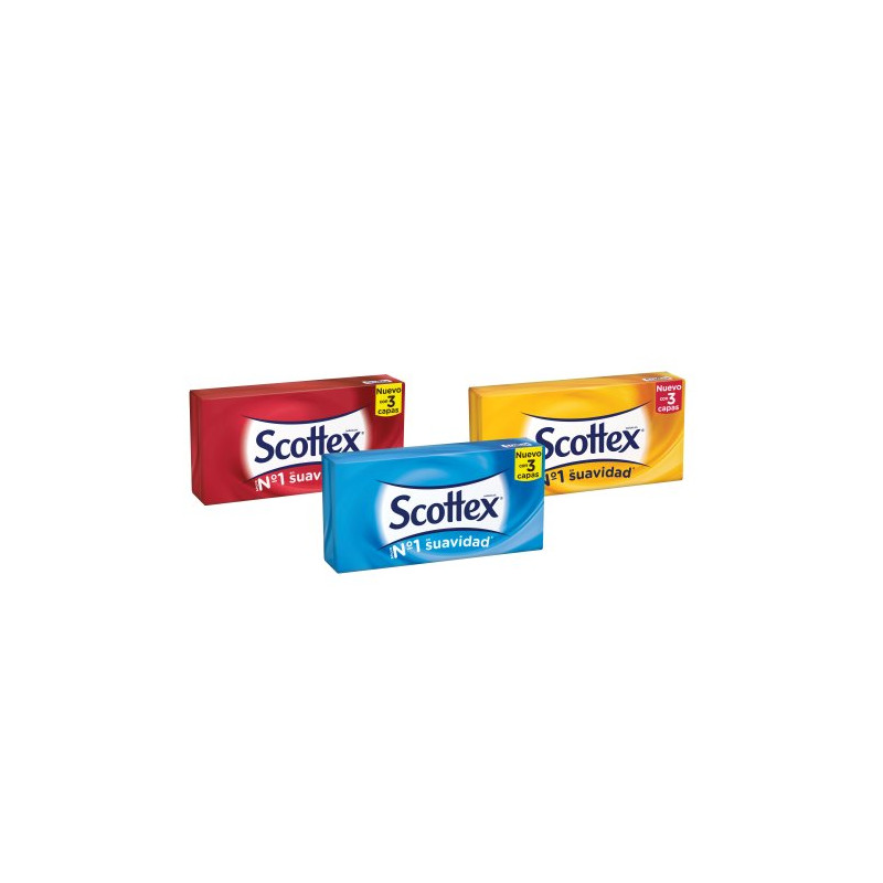 Scottex  Caja De Pañuelos Faciales 86 Ud