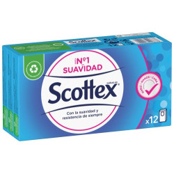 Scottex  Pañuelo 4 Capas 12 Ud