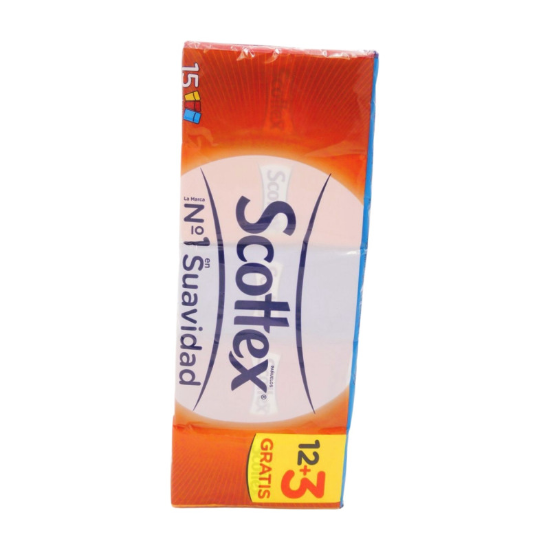 Scottex  Pañuelo 4 Capas 12 Ud