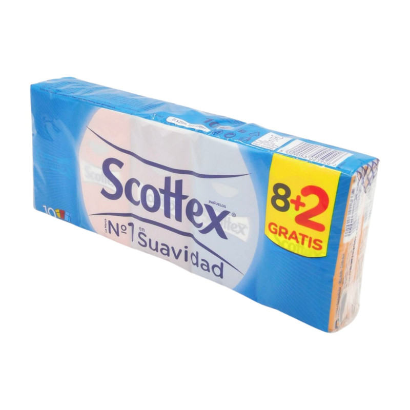 Scottex  Pañuelos De Bolsillo De 4 Capas