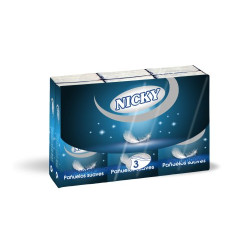 Nicky Pañuelo (6 Ud.) 3 Capas Blanco