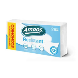 Amoos Servilleta Blanca 1 Capa 30x30 (200 Ud)