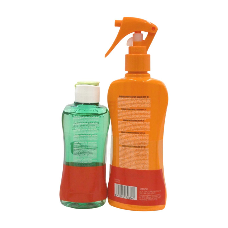 Babaria Protector Solar Aloe 200 ml Spf30 + Aftersun 100 ml 