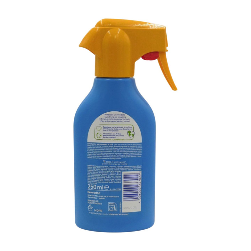 Nivea Protector Solar Pistola  250 ml Spf20 Protege & Broncea