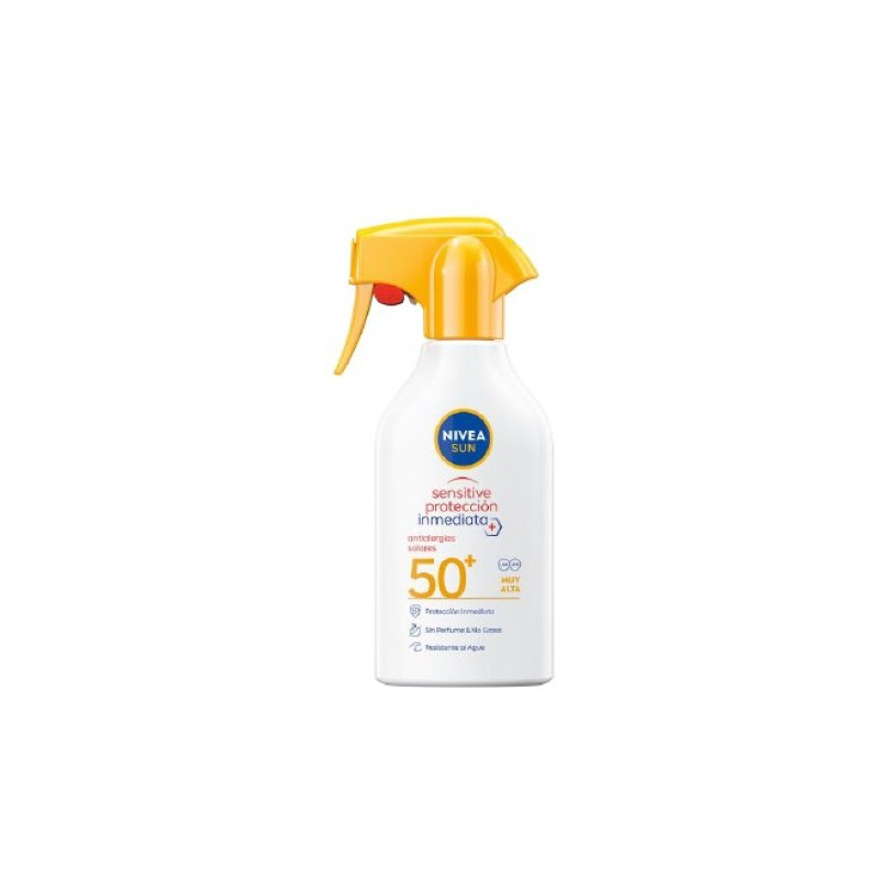 Nivea Protector Solar Pistola  250 ml Spf50+ Sensitive