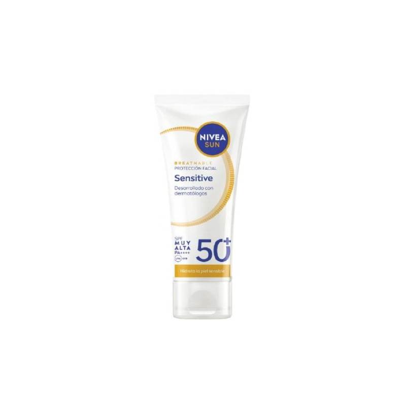 Nivea Protector Solar Crema Facial 40 ml Spf50 Sensitive