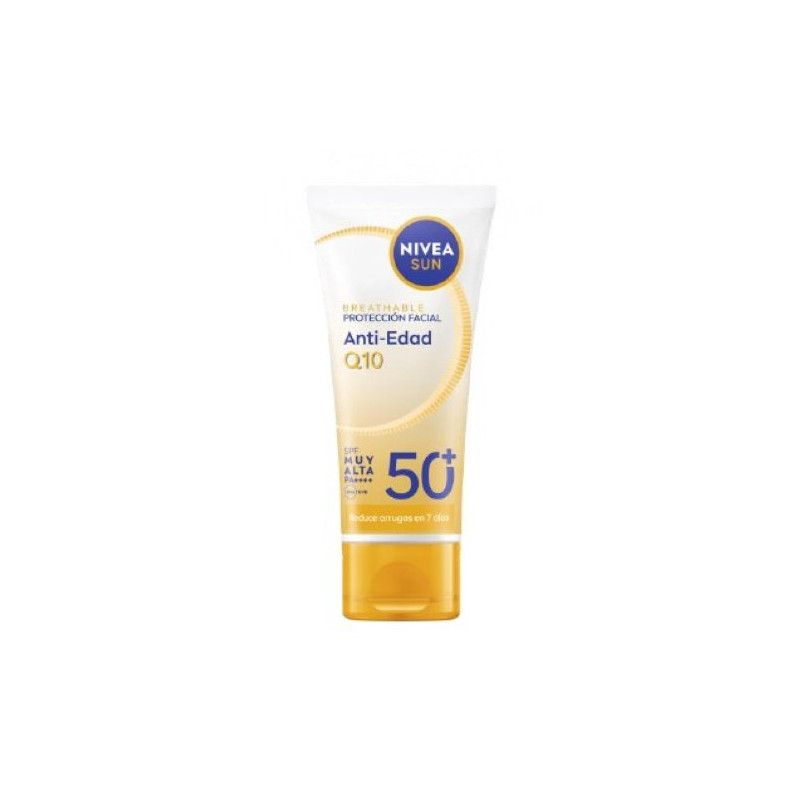 Nivea Protector Solar Crema Facial 40 ml Spf50 Q10 Antiedad