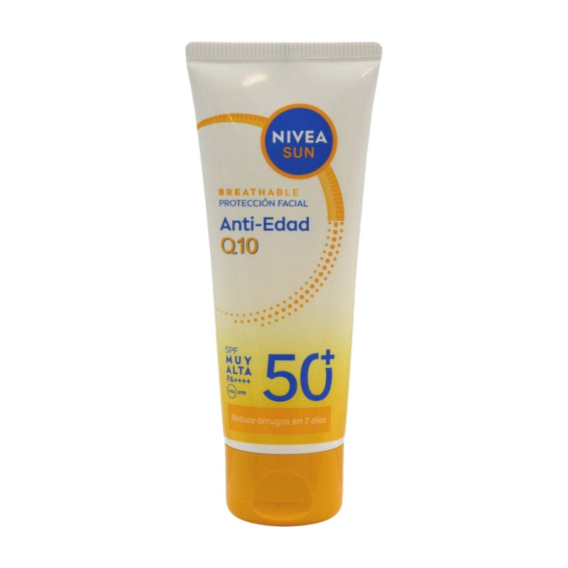 Nivea Protector Solar Crema Facial 40 ml Spf50 Q10 Antiedad
