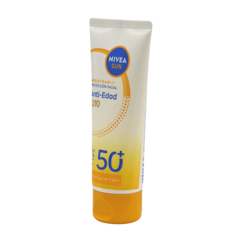 Nivea Protector Solar Crema Facial 40 ml Spf50 Q10 Antiedad