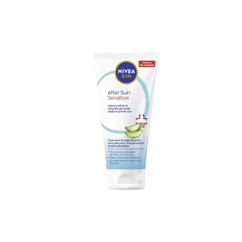 Nivea After Sun Tubo 150 ml Gel Sensitive Aloe