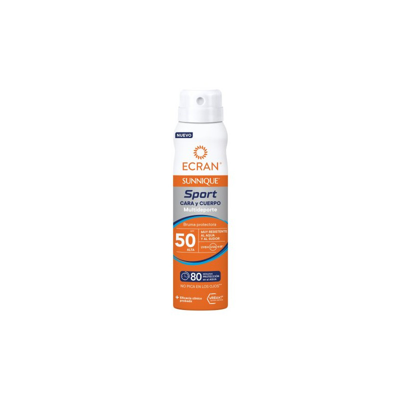 Ecran Protector Solar Sport 75 ml Spf50 Aerosol Viaje