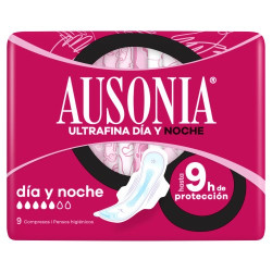 Ausonia Compresas Air Dry 9 Ud