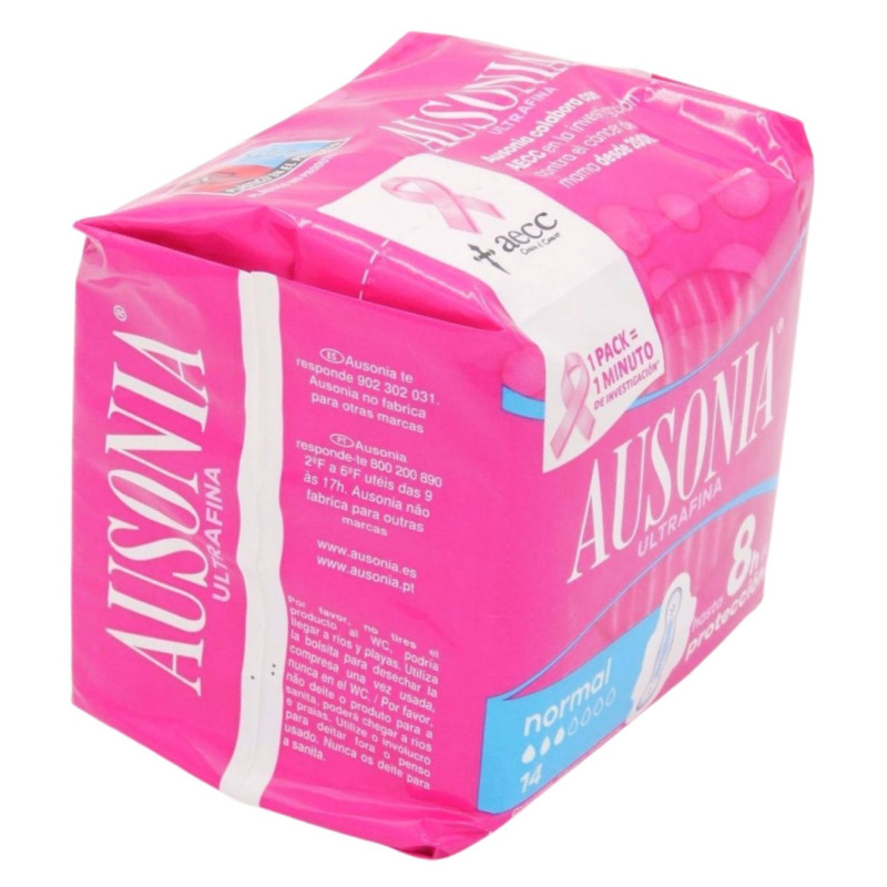 Ausonia Compresas Air Dry Normal 14 Ud