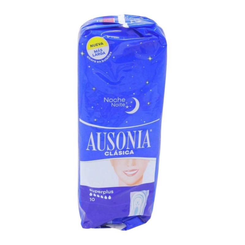 Ausonia Compresas Clasica Noche 9 Ud