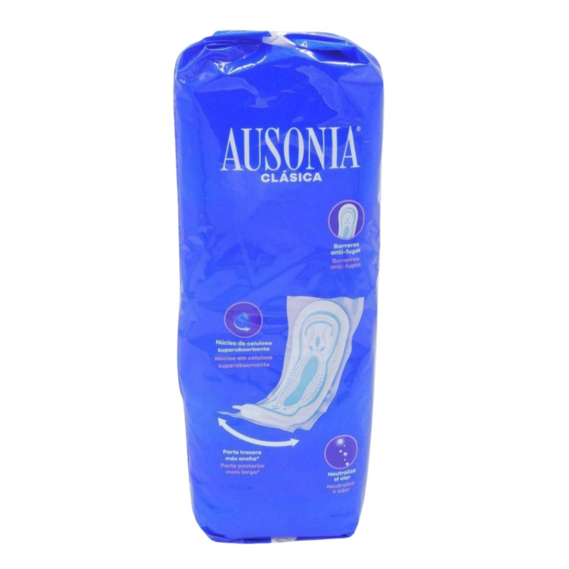 Ausonia Compresas Clasica Noche 9 Ud