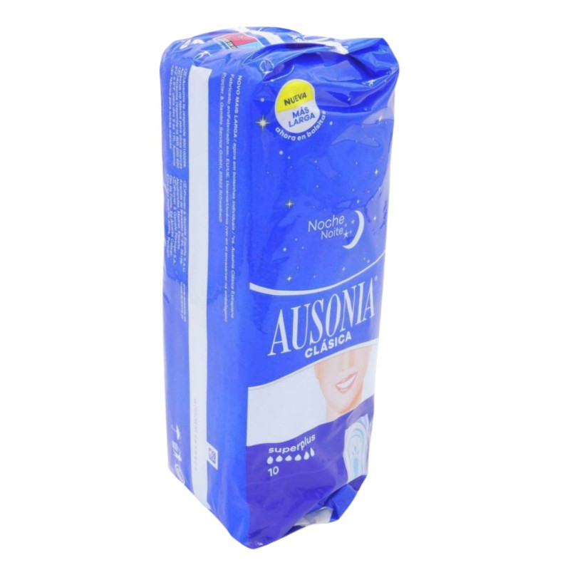 Ausonia Compresas Clasica Noche 9 Ud