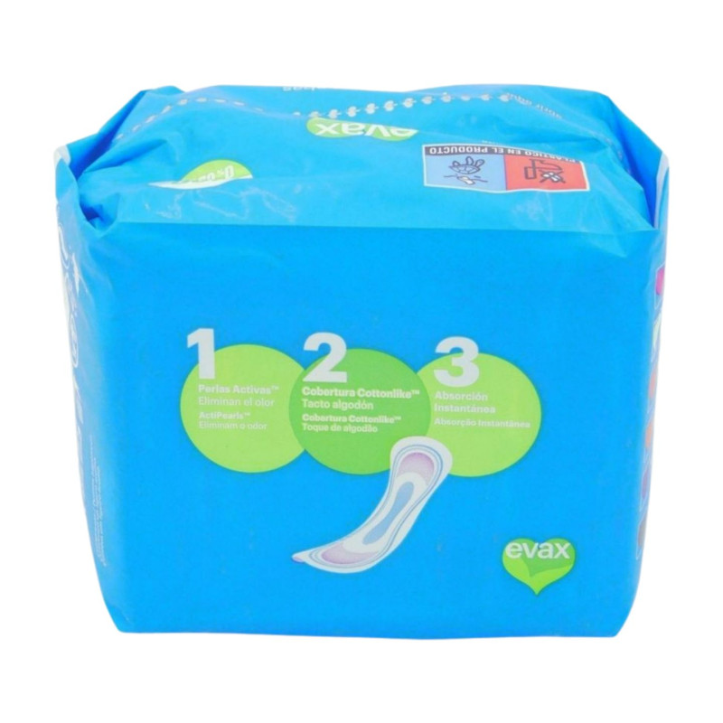 Evax Compresas Cottonlike Normal Sin Alas (20)