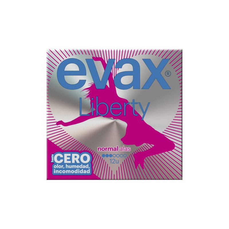 Evax Compresas Liberty Normal Alas (12) 3 Gotas