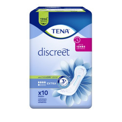 Tena  Compresas Discreet Extra (10) 4G