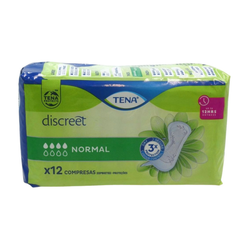 Tena  Compresas Discreet Normal (12) 3G
