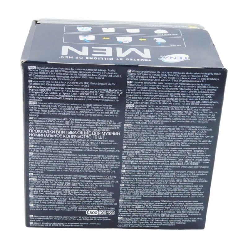 Tena  Compresas Men Level 2 Protector (10) 4G