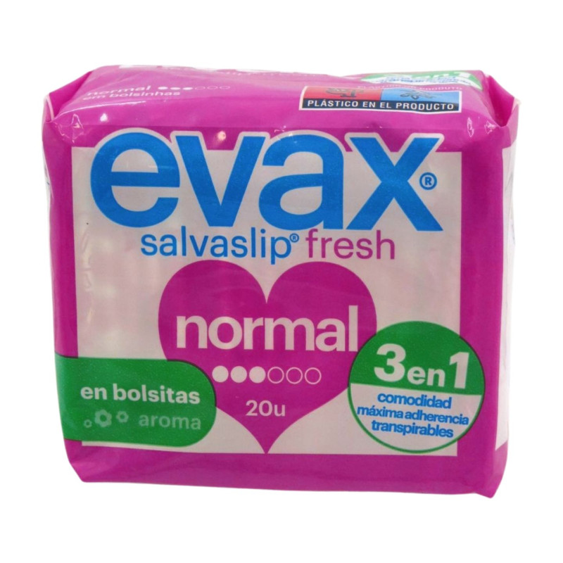 Evax Salvaslip Plegado Fresh (20)