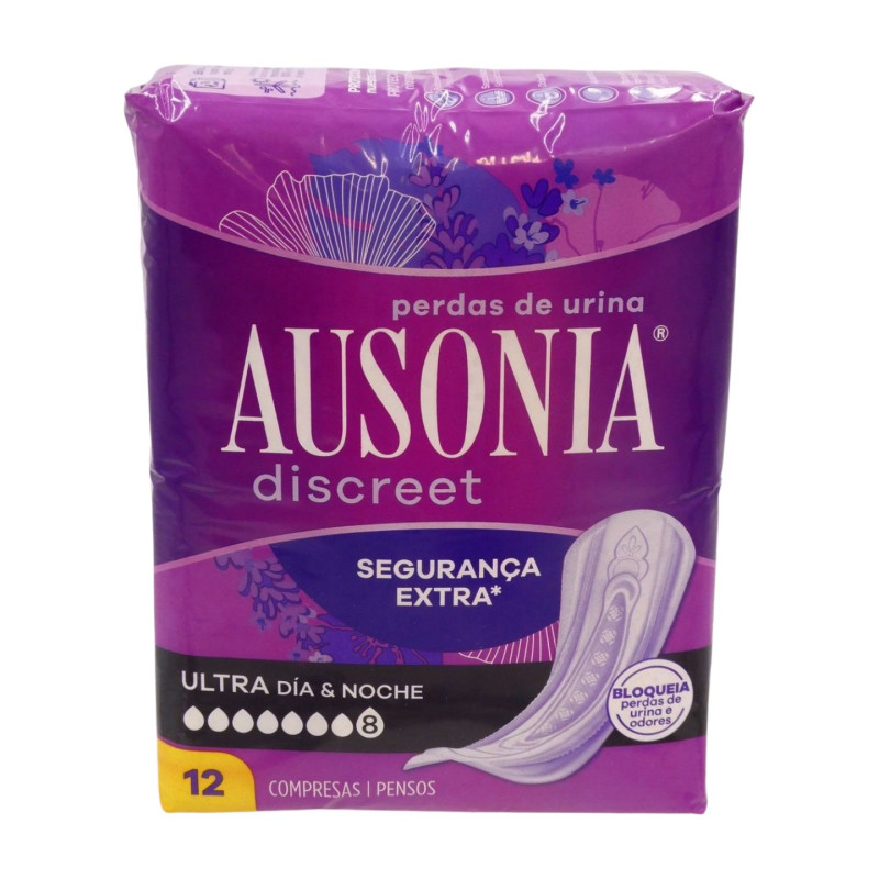 Ausonia Discreet Ultra (12 Ud.) Noche