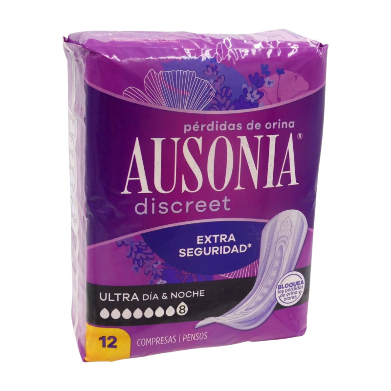 Ausonia Discreet Ultra (12 Ud.) Noche
