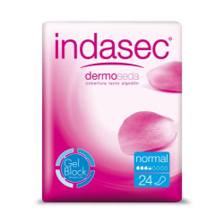 Indasec Compresas Incontinencia Classic Dermo Seda 3.5 Gotas