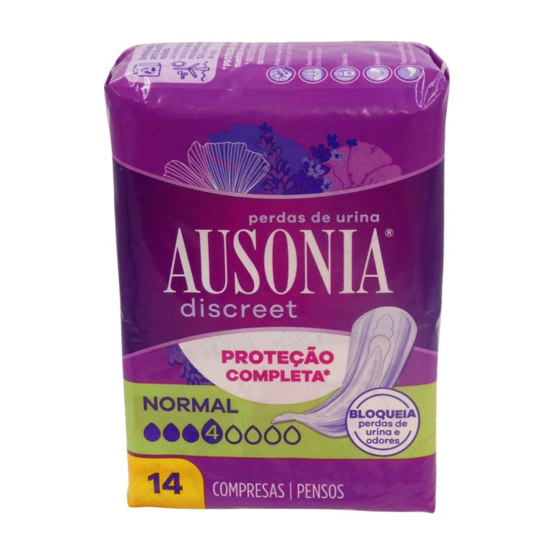 Ausonia Compresas Discreet Normal (14 Ud.)