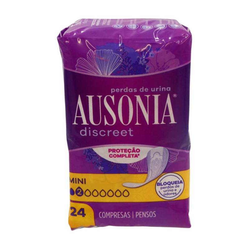 Ausonia Compresas Discreet Mini (24 Ud.)