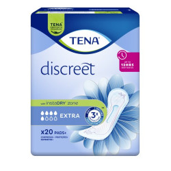 Tena Compresas Discreet Extra (20 Ud.) 5G