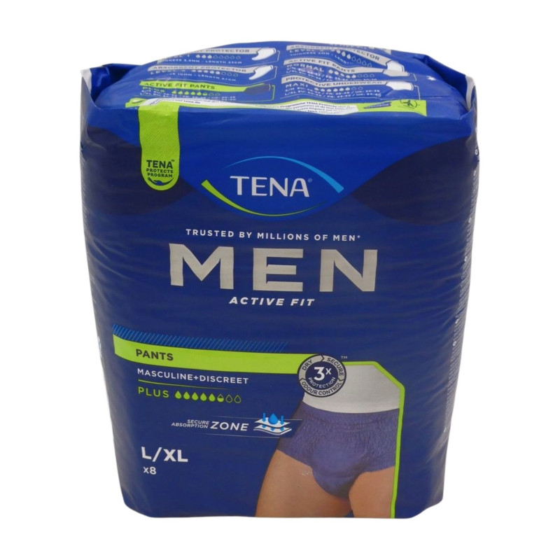 Tena Pants Active Fit Talla L (8 Ud.) 4.5G