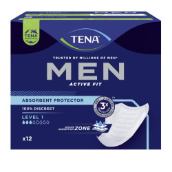 Tena Compresas Men Level 1 Protector (12 Ud.) 3G