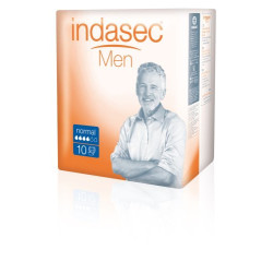 Indasec Compresas Hombre Normal (10 Uds.)